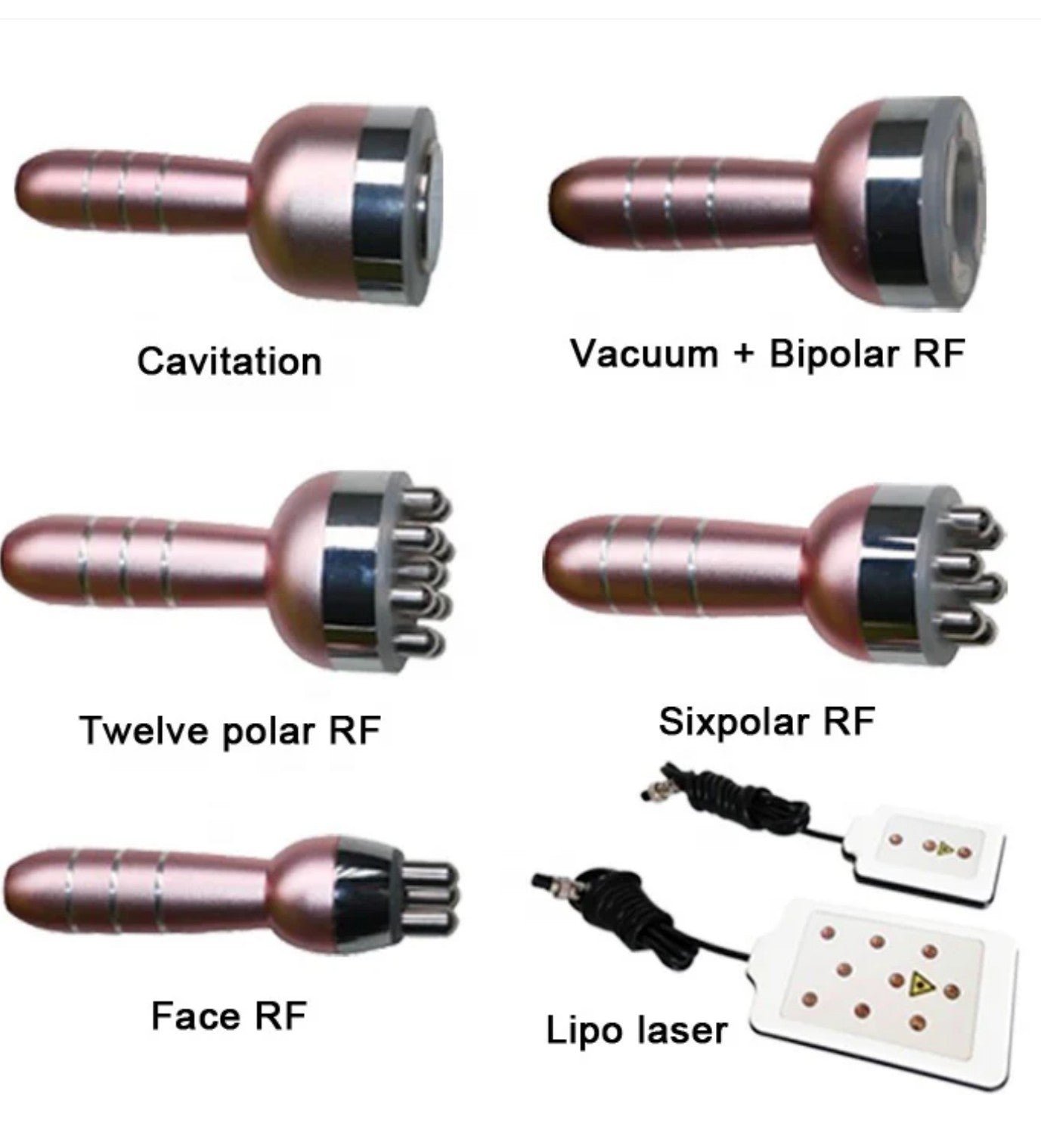 RF + Fat Cavitation + Lipo 6 In 1 Machine (Includes Shipping and 12 months warranty)